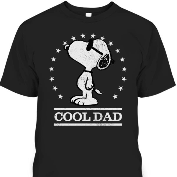 Peanuts Father’s Day T-Shirt Cool Dad Gift For Snoopy Lovers
