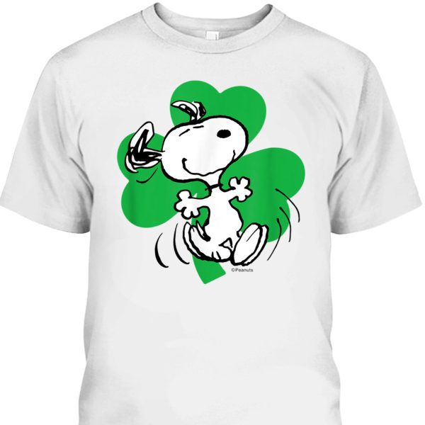 Peanuts Snoopy Shamrock St. Patrick’s Day T-Shirt