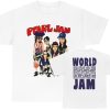 Pearl Jam 1991 Ten World Jam Tour Shirt