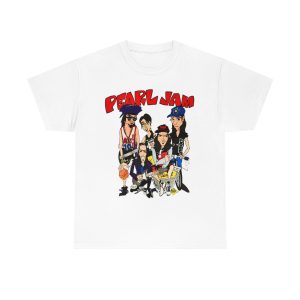 Pearl Jam 1991 Ten World Jam Tour Shirt