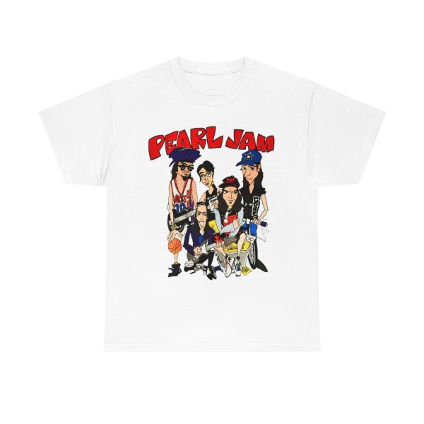 Pearl Jam 1991 Ten World Jam Tour Shirt