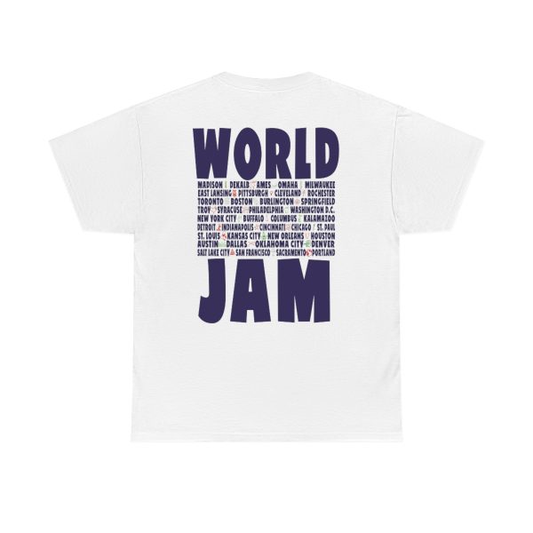 Pearl Jam 1991 Ten World Jam Tour Shirt