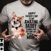 Pembroke Welsh Corgi Shirt Happy Father’s Day My Amazing Daddy