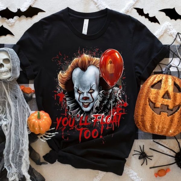 Pennywise Halloween You’ll Float Too T-Shirt