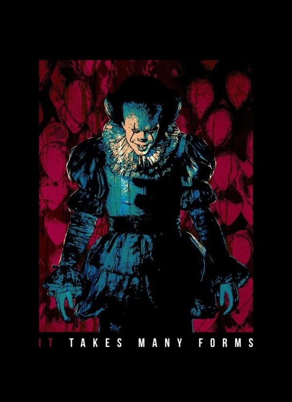 Pennywise T-Shirt IT Takes Many Forms