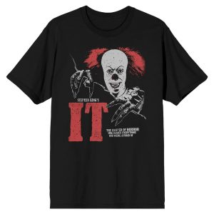 Pennywise T-Shirt You’ll Float Too The Master Of Horror Stephen King’s IT