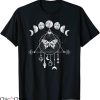 Phases Of The Moon T-shirt Celestial Crystals Stars Vintage