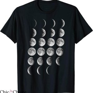 Phases Of The Moon T-shirt Phases The Moon Space Science