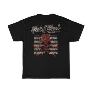 Poison 1990 - 1991 Flesh & Blood Tour Shirt 2 Poison 1990 1991 Flesh amp Blood Tour Shirt 3