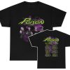 Poison The Stadium Tour 2022 Purple Smoke With Band Photo Shirt