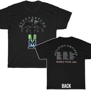 Queensryche 1991 Building Empires World Tour Shirt Queensryche 1991 Building Empires World Tour Shirt