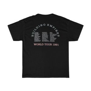 Queensryche 1991 Building Empires World Tour Shirt 2 Queensryche 1991 Building Empires World Tour Shirt 3