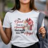 Red Parrot My Daddy Was So Amazing God Made Him An Angel Shirt