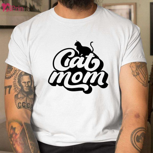 Retro Cat Mom Funny T-Shirt – Best gifts your whole family