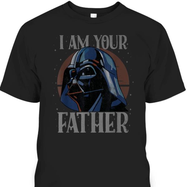 Retro Star Wars Darth Vader Father’s Day T-Shirt I Am Your Father
