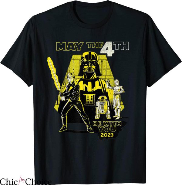 Return Of The Jedi T-shirt SW Day May The 4th Be With You