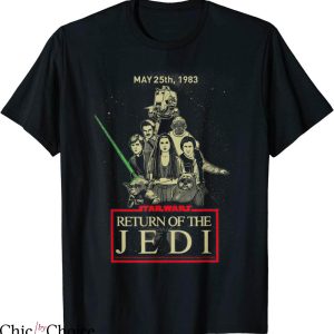 Return Of The Jedi T-shirt Star Wars 40th Anniversary 1983