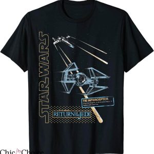 Return Of The Jedi T-shirt Star Wars Fighter Interception