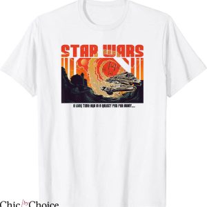 Return Of The Jedi T-shirt Star Wars Group Shot Desert Battle