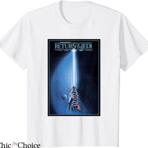 Return Of The Jedi T-shirt Star Wars Lightsaber Movie Poster