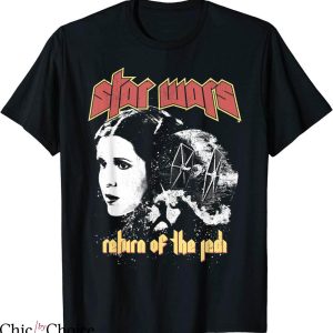 Return Of The Jedi T-shirt Star Wars Rock Tee Princess Leia