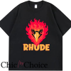 Rhude T Shirt Eagle Head English