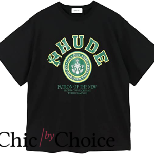 Rhude T Shirt Leisure Round Neck