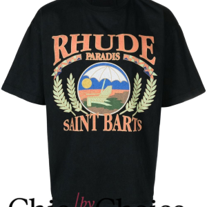 Rhude T Shirt Logo Print