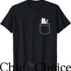 Rip N DipT-Shirt Cat In Pocket Giving The Finger Trending