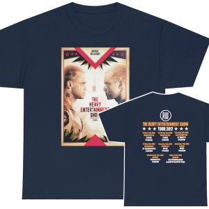 Robbie Williams The Heavy Entertainment Show 2017 Tour Shirt
