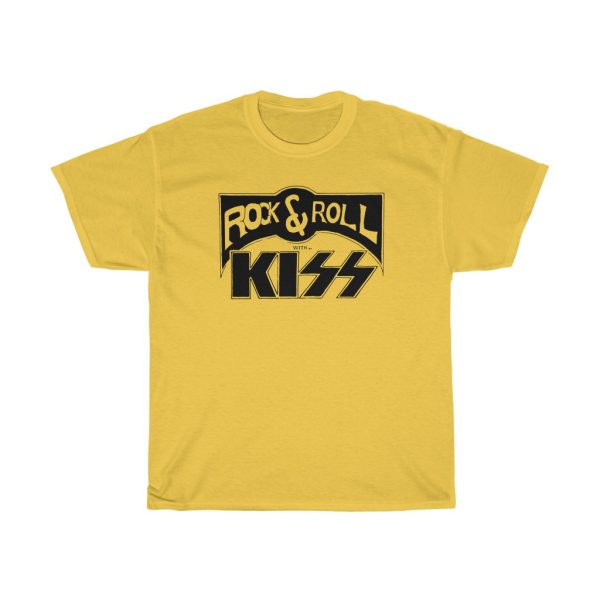 Rock &amp Roll With KISS Flyer Inspired Shirt