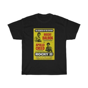Rocky Part II Movie Poster Variant T-Shirt 2 Rocky Part II Movie Poster Variant T Shirt 3