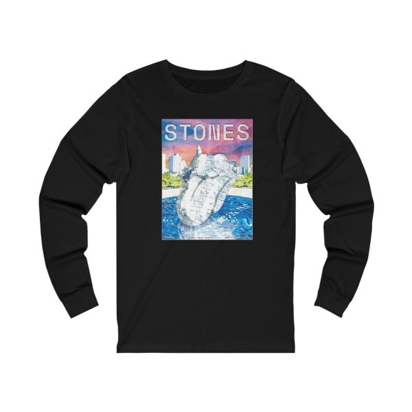 Rolling Stones 9302021 Bank of America Stadium Charlotte, NC Long Sleeved Shirt