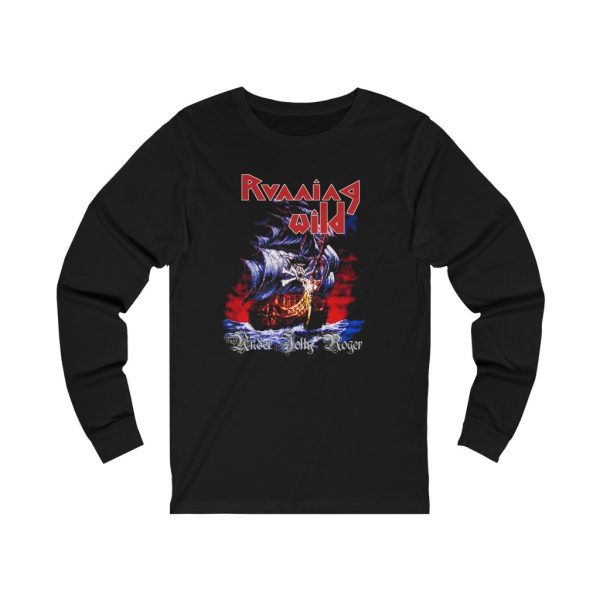 Running Wild Under Jolly Roger 1987 – 88 Tour Long Sleeved Shirt