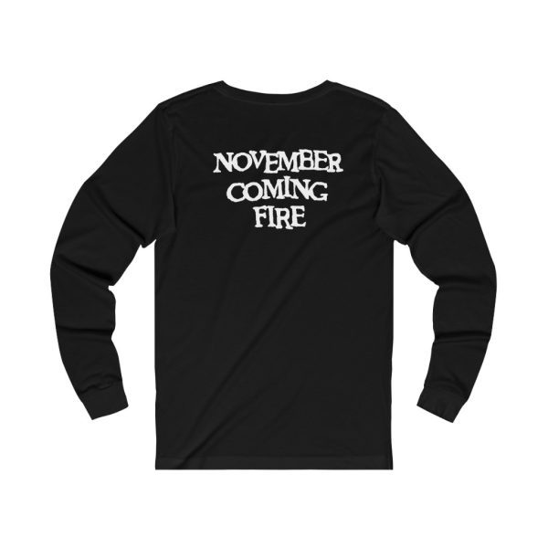 Samhain November Coming Fire Long Sleeved Shirt