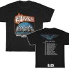Saxon 1981 Denim and Leather European Tour Shirt
