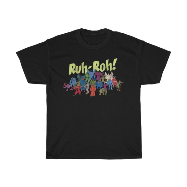 Scooby-Doo Villains Vintage Styled Ruh-Roh Shirt