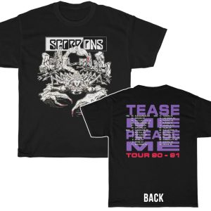 Scorpions 1990 – 91 Tease Me Please Me Tour Shirt