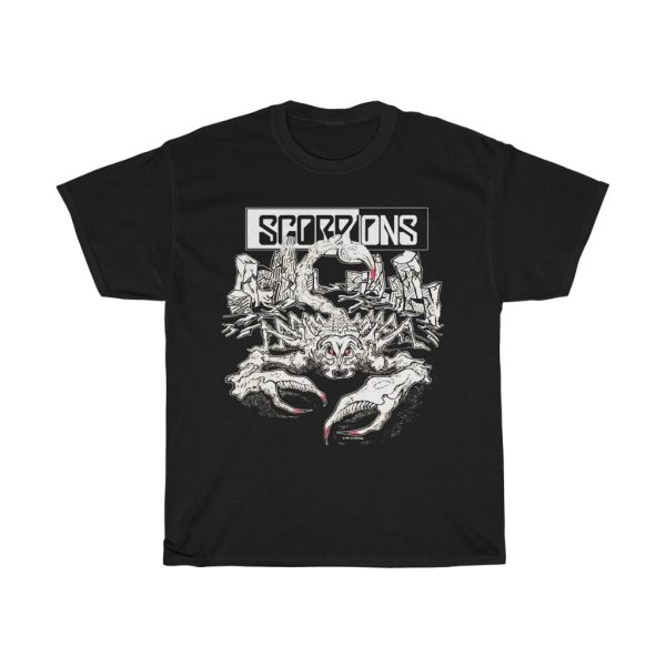 Scorpions 1990 – 91 Tease Me Please Me Tour Shirt