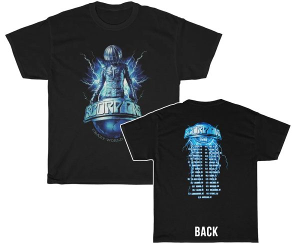 Scorpions 2018 Crazy World Tour Shirt