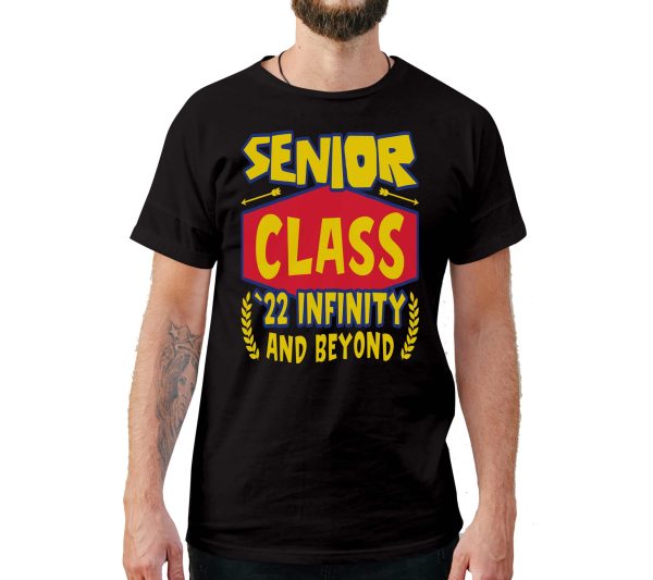 Senior Class 2022 Infinity and Beyond Graduation T-Shirt