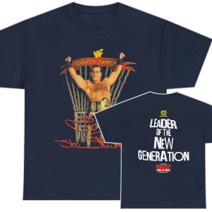 Shawn Michaels Custom Federation Chamption Leader of The New Generation Shirt