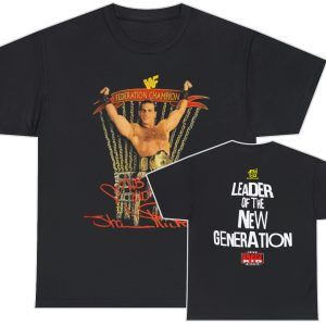 Shawn Michaels Custom Federation Chamption Leader of The New Generation Shirt