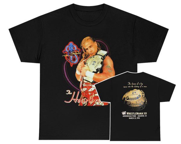 Shawn Michaels Wrestlemania XII Boyhood Dream Shirt