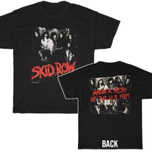 Skid Row 1989 Makin A Mess of the US Tour Shirt