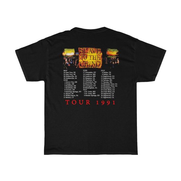 Skid Row 1991 Slave To The Grind Tour Shirt