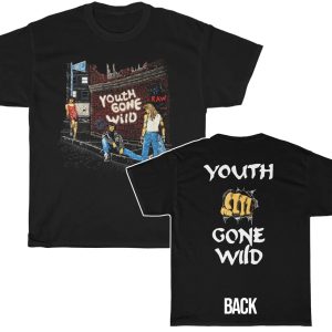Skid Row Youth Gone Wild Eat It Raw Live Show Shirt
