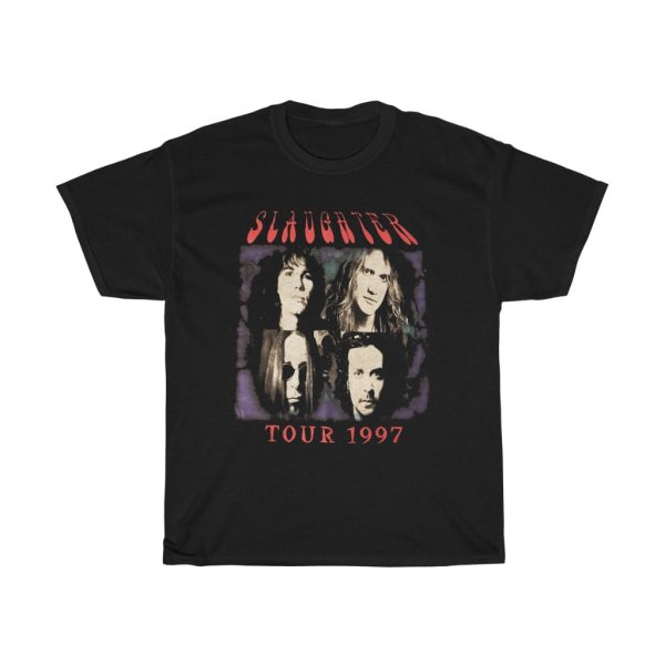 Slaughter 1997 Start A Revolution Stay Up All Fucking Night Tour Shirt