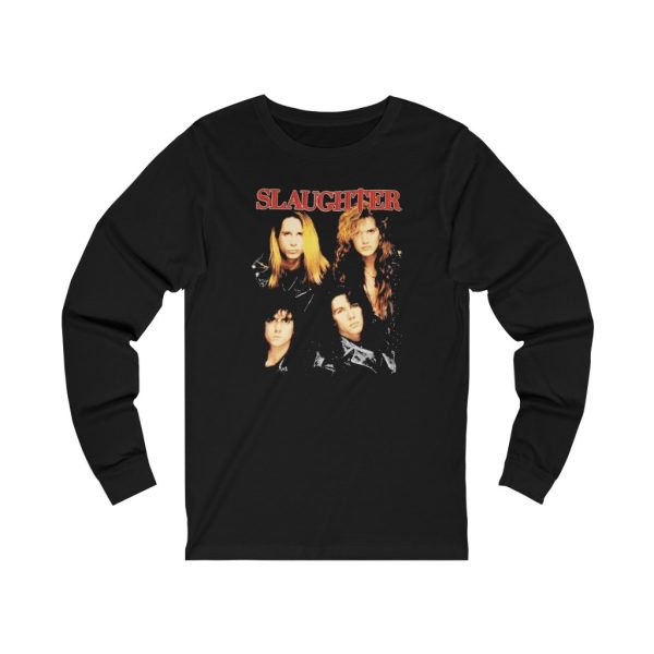 Slaughter Up All Fucking Night Long Sleeved Shirt