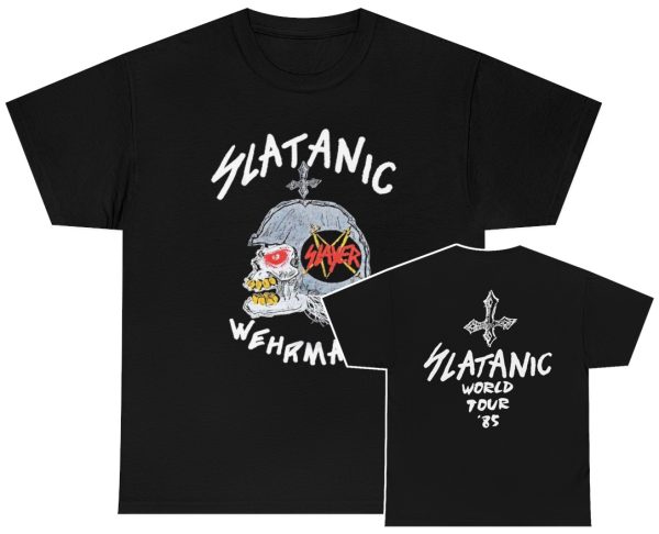 Slayer 1985 Slaytanic Wehrmecht World Tour Shirt